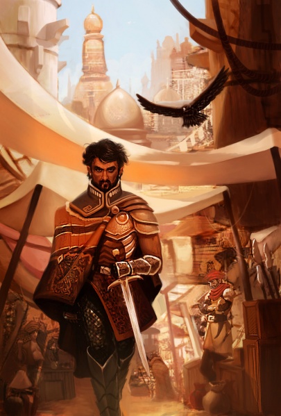 Datei:Desert city by zhenfuli-d5d5jpd.jpg